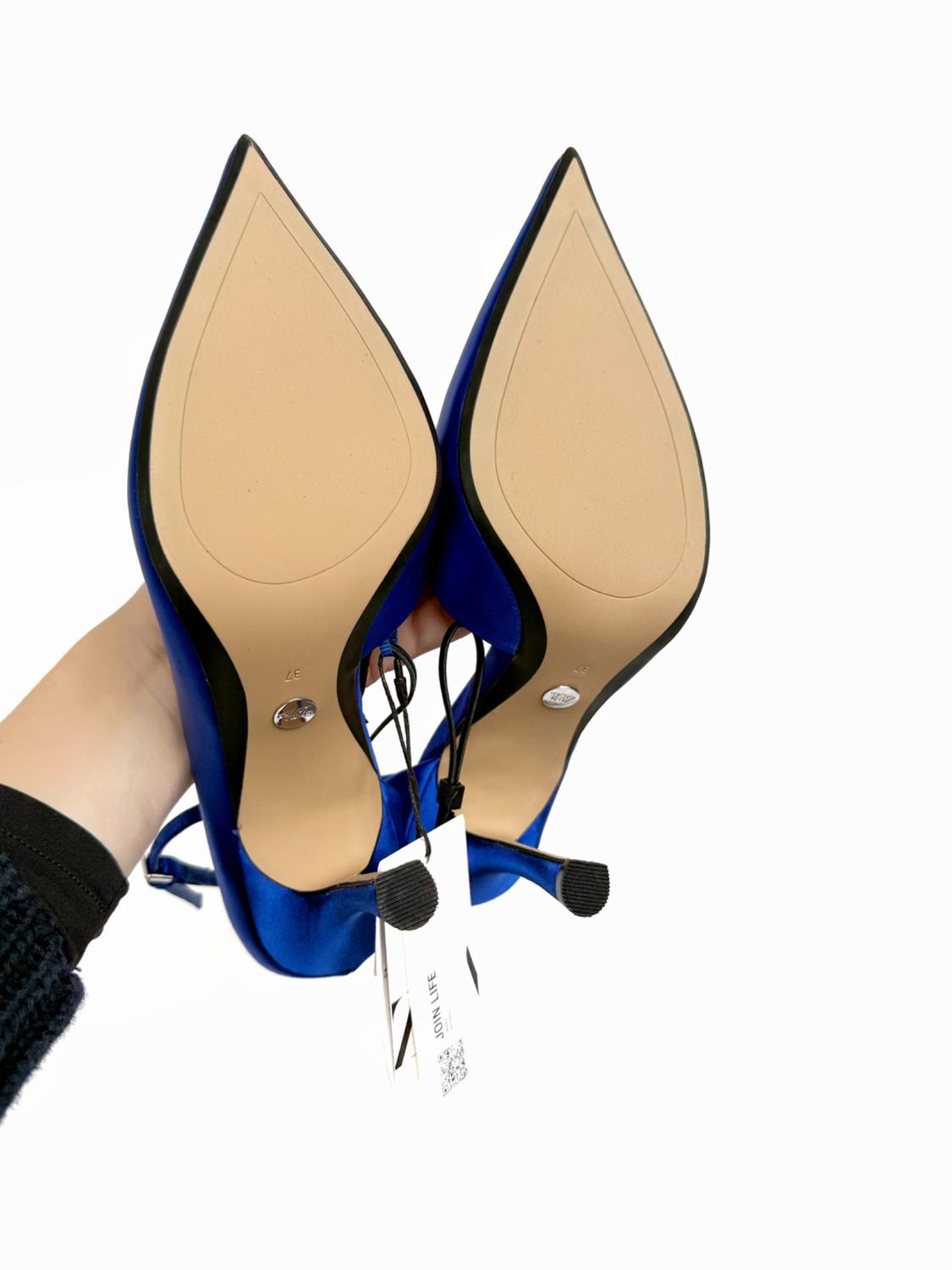 SATINY HIGH-HEEL SHOES - Image 8