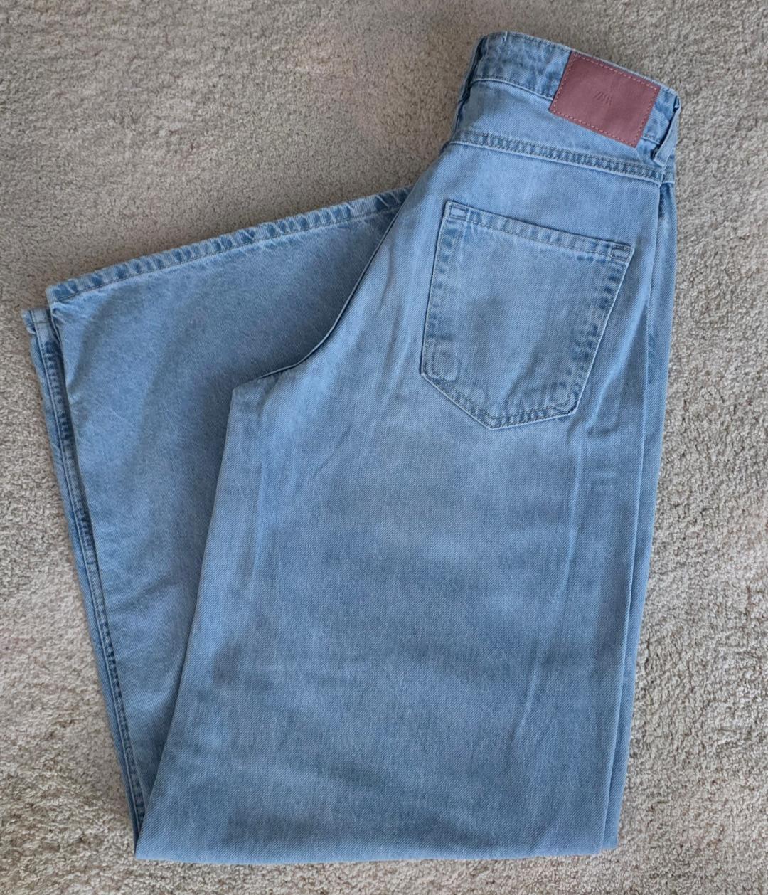 Z1975 MID-RISE WIDE LEG LONG LENGTH JEANS - Image 4