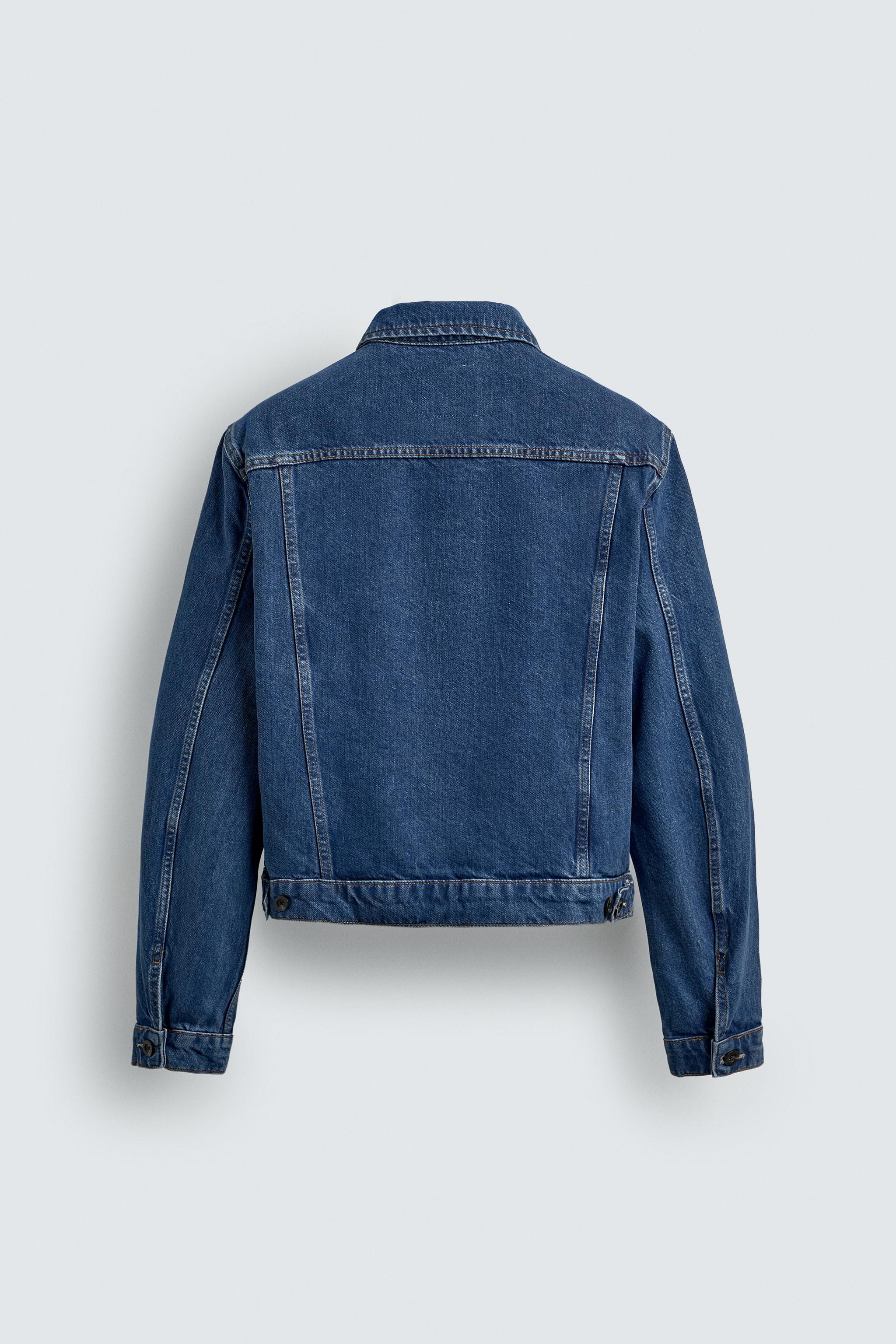 リラックスフィットデニムジャケット - ブルー | ZARA Japan / 日本