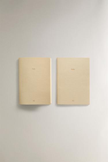 MONTHLY/WEEKLY PLANNER (PACK OF 2) - Ecru by Zara - Image 0