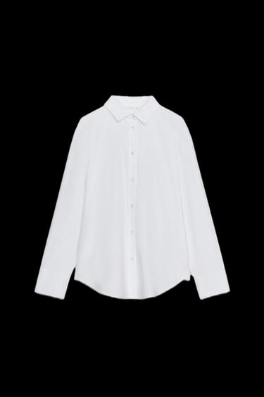 ZW COLLECTION OXFORD SHIRT - White by Zara - Image 0