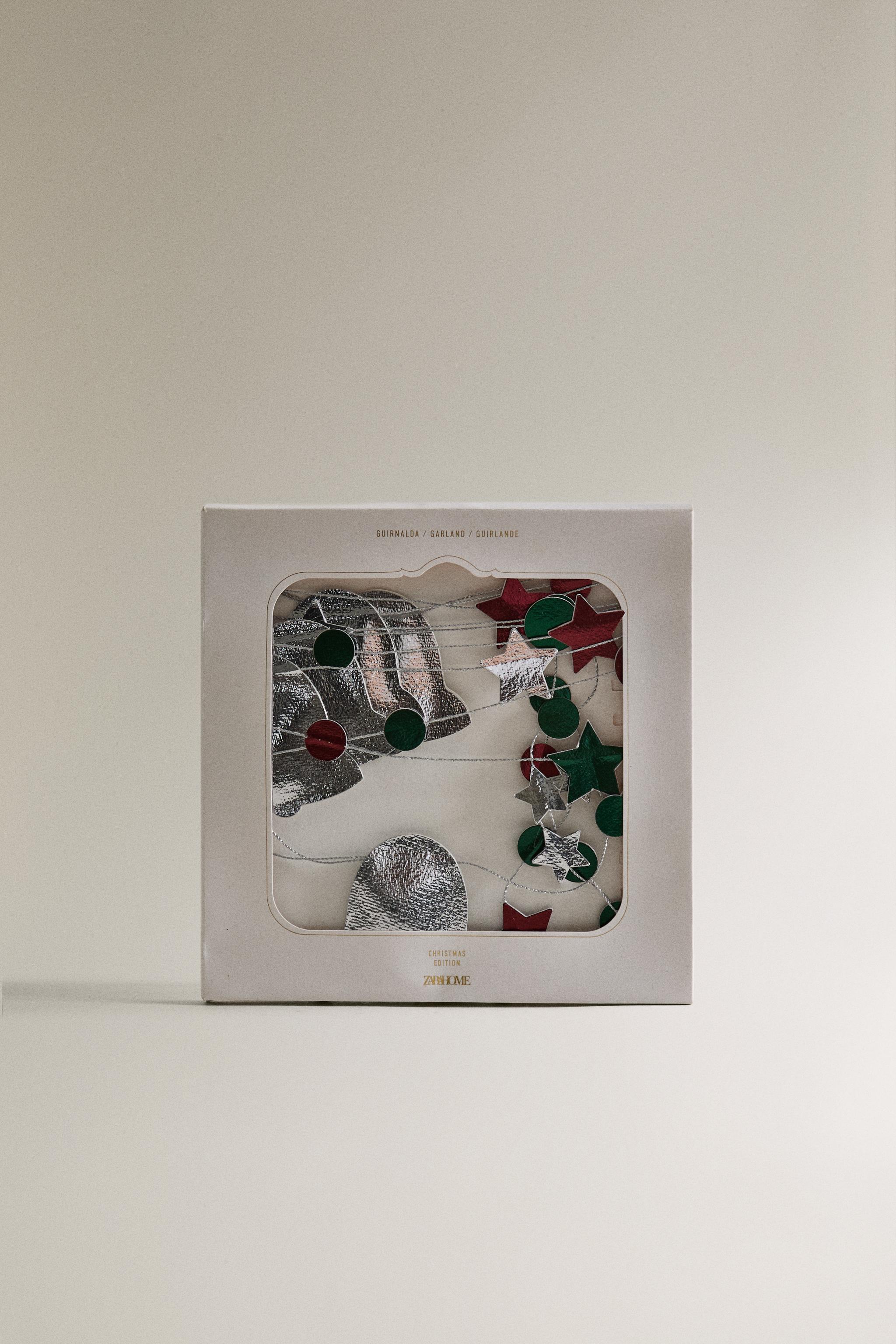 GUIRLANDE PAPIER MÉTALLISÉ NOËL