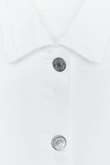 GILET Z1975 BRODÉ ET PERFORÉ - Blanc de Zara - Image 6