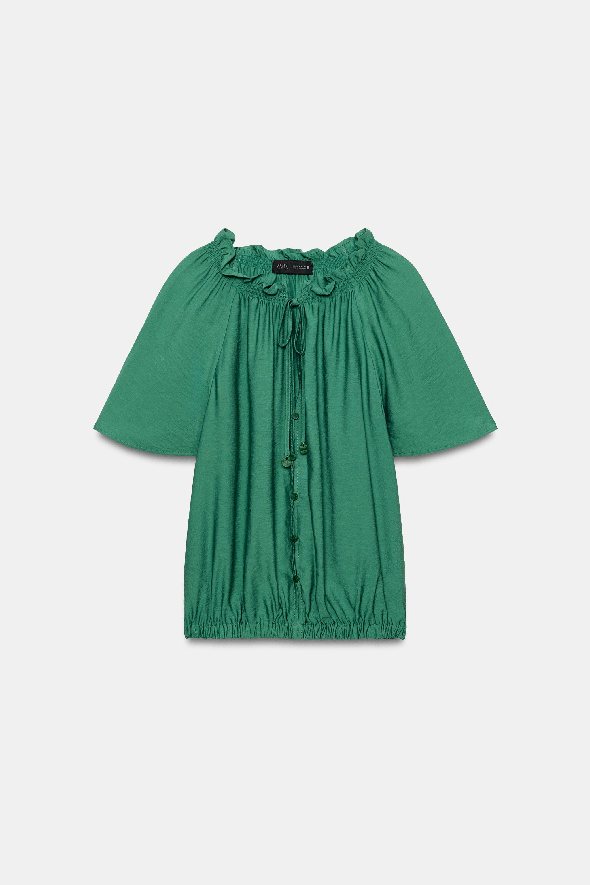 RUFFLED ROMANTIC BLOUSE