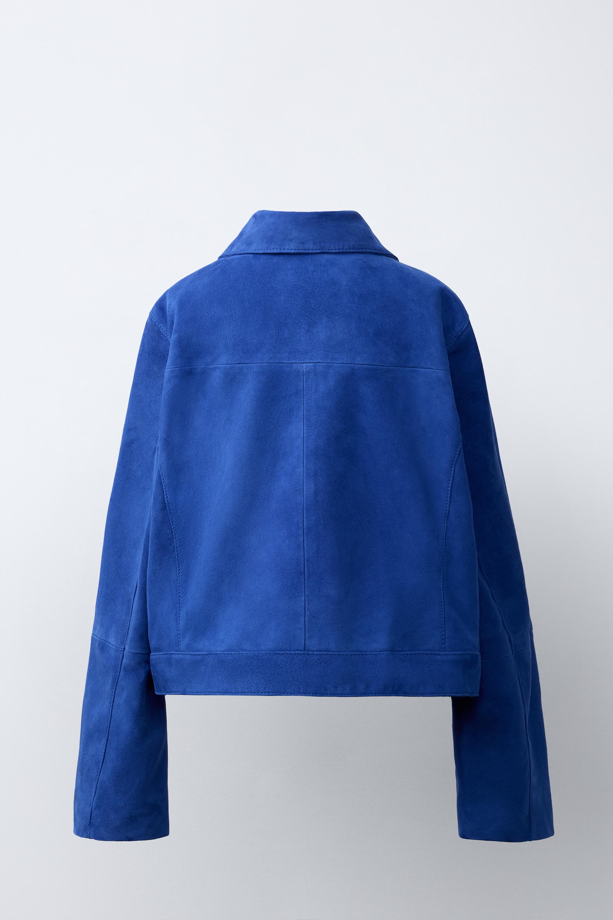 100% LEATHER SUEDE JACKET