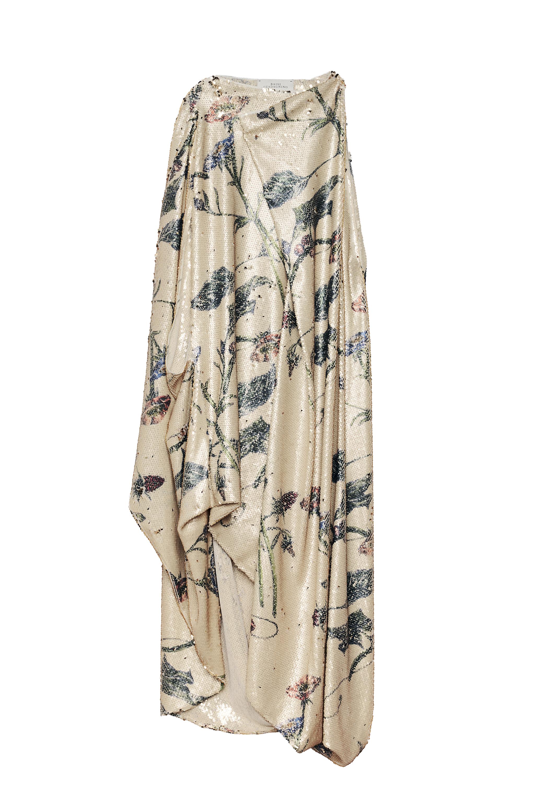 ROBE IMPRIMÉE À PAILLETTES