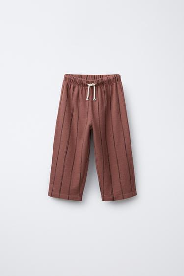 GESTREIFTE HOSE - Rosa von Zara - Bild 0