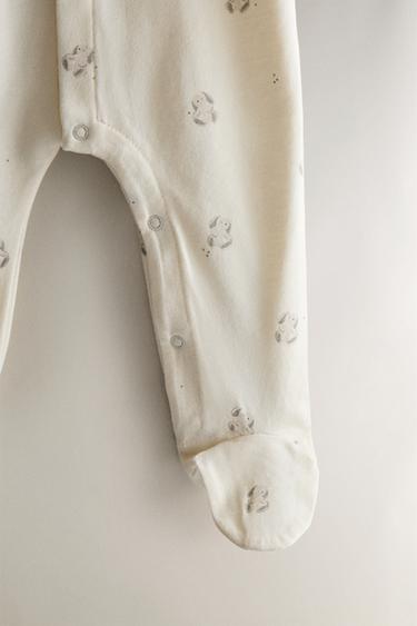 GRENOUILLÈRE ENFANT LAPIN - Crème de Zara - Image 2