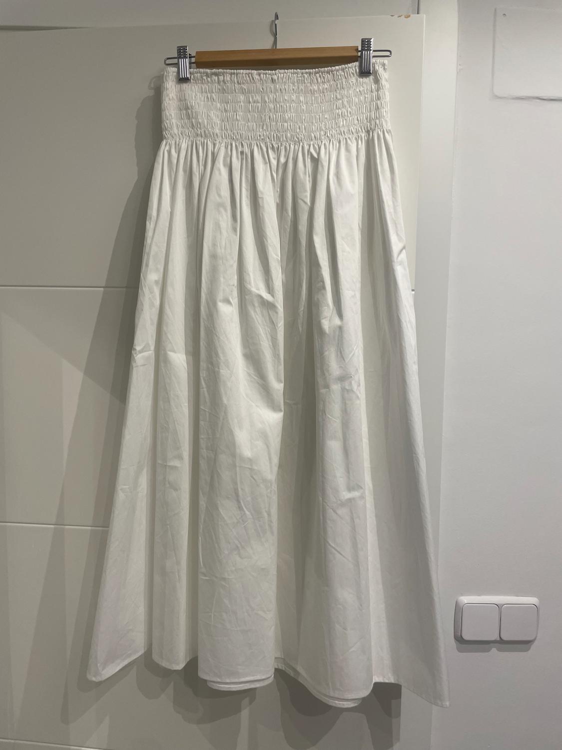 POPLIN MIDI SKIRT - Image 2