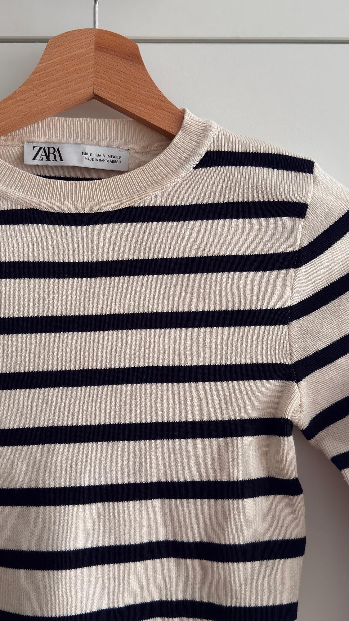 BASIC RIBBED KNIT SWEATER - Image 3