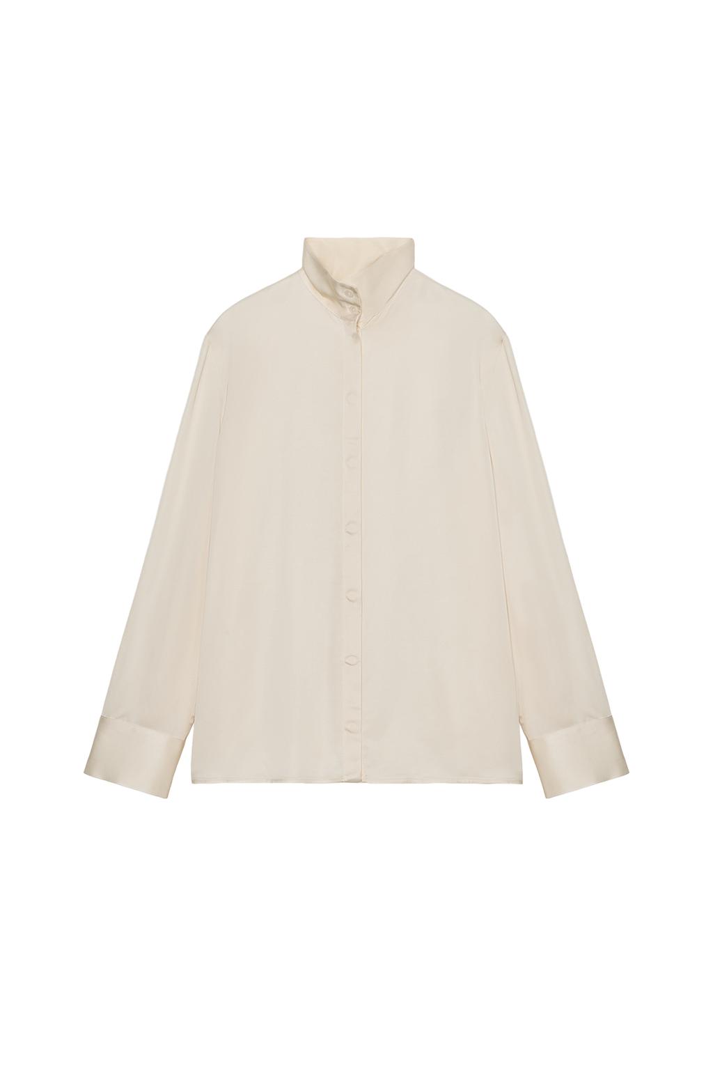 ZW COLLECTION FLOWY SATIN EFFECT SHIRT - image 3