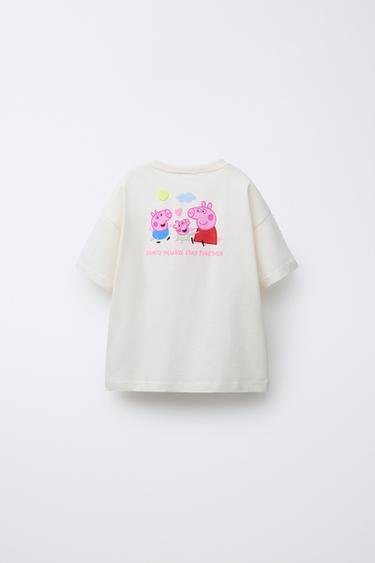PEPPA PIG ™ PRINT T-SHIRT - Oyster-white by Zara - Image 1