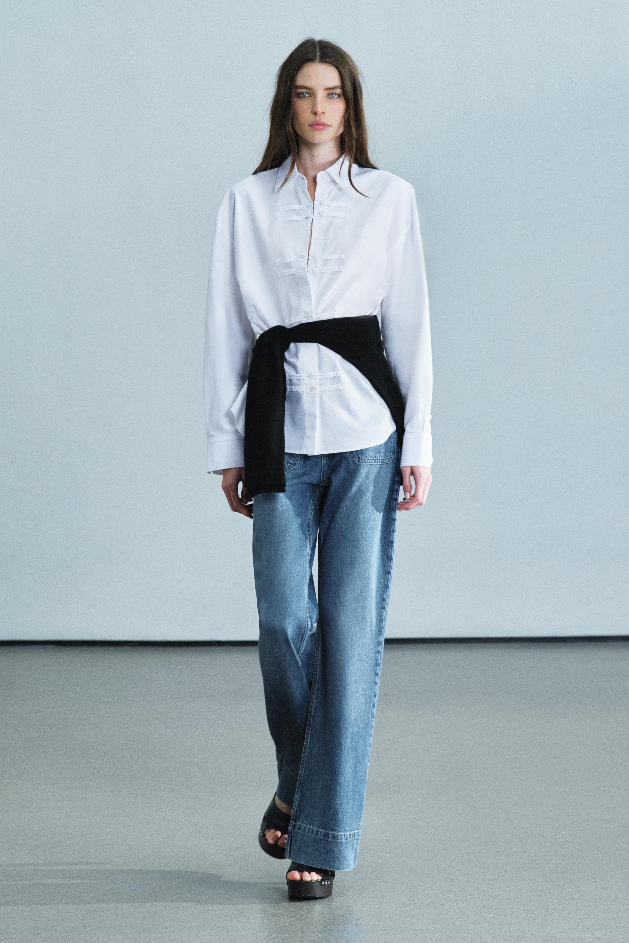 CHEMISE OXFORD AVEC BRANDEBOURGS ZW COLLECTION
