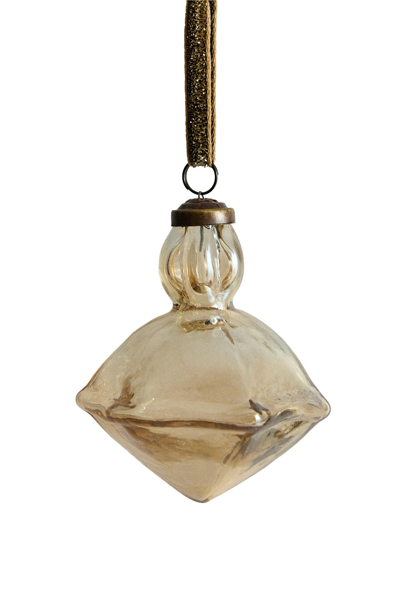 CHRISTMAS TREE GLASS ORNAMENT