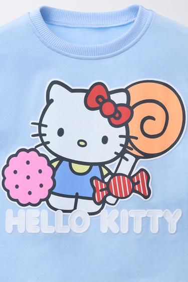 T-SHIRT IMPRIMÉ HELLO KITTY © SANRIO - Bleu clair de Zara - Image 2