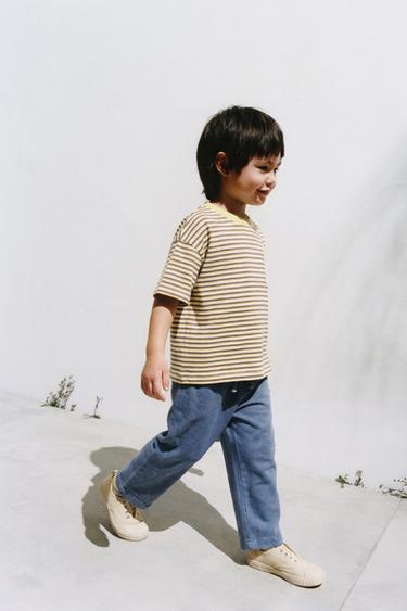 SNEAKER AUS STOFF - Gebrochenes Weiß von Zara