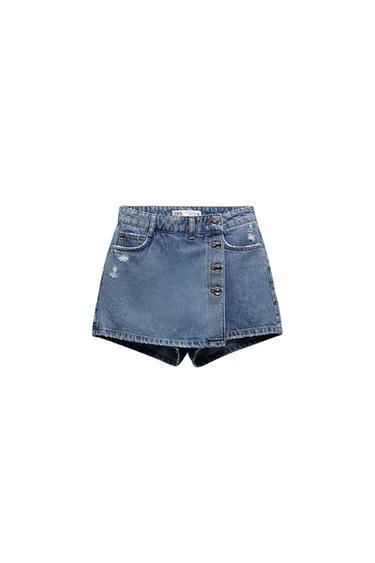 DENIM SKORT