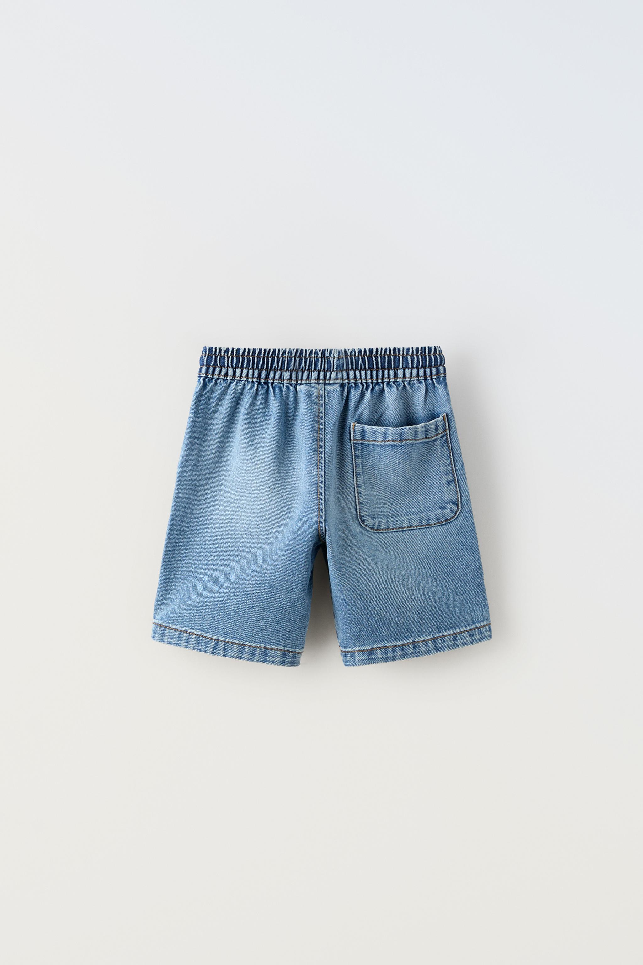 Drawstring jean shorts online