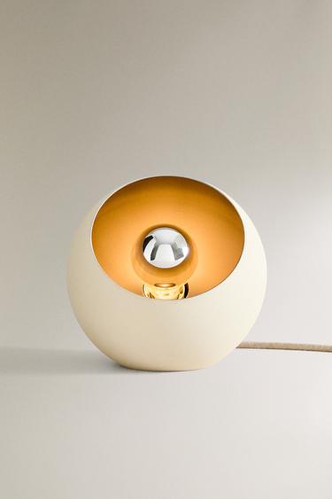 SEMI SPHERE TABLE LAMP - White by Zara - Image 1