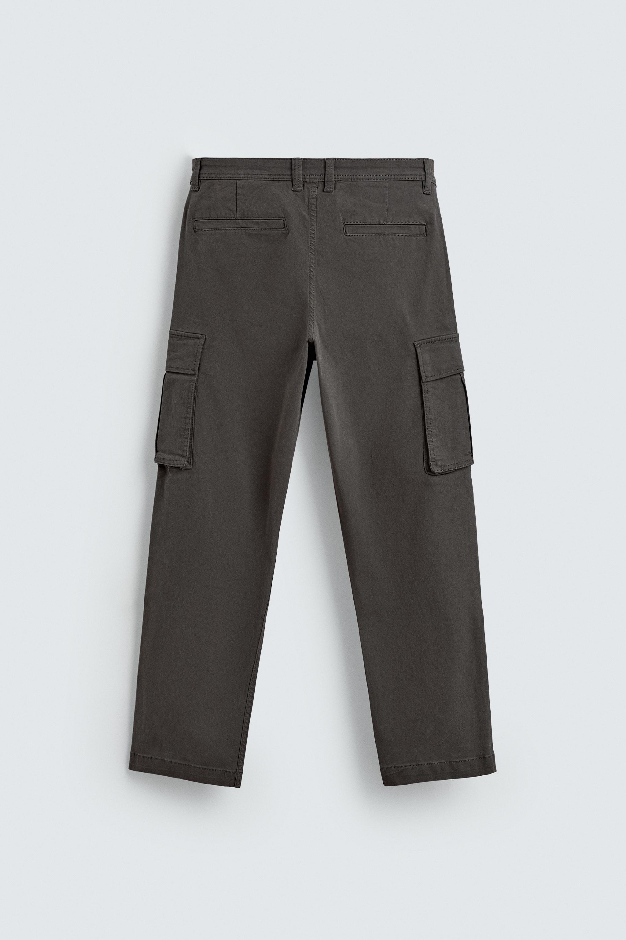 リラックスフィットカーゴパンツ - ライトカーキ | ZARA Japan / 日本