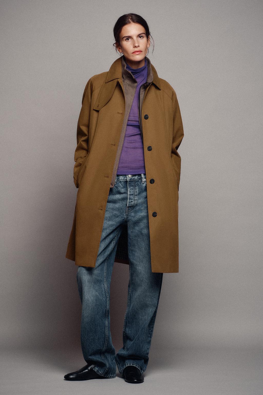 ZW COLLECTION MIDI TRENCH COAT