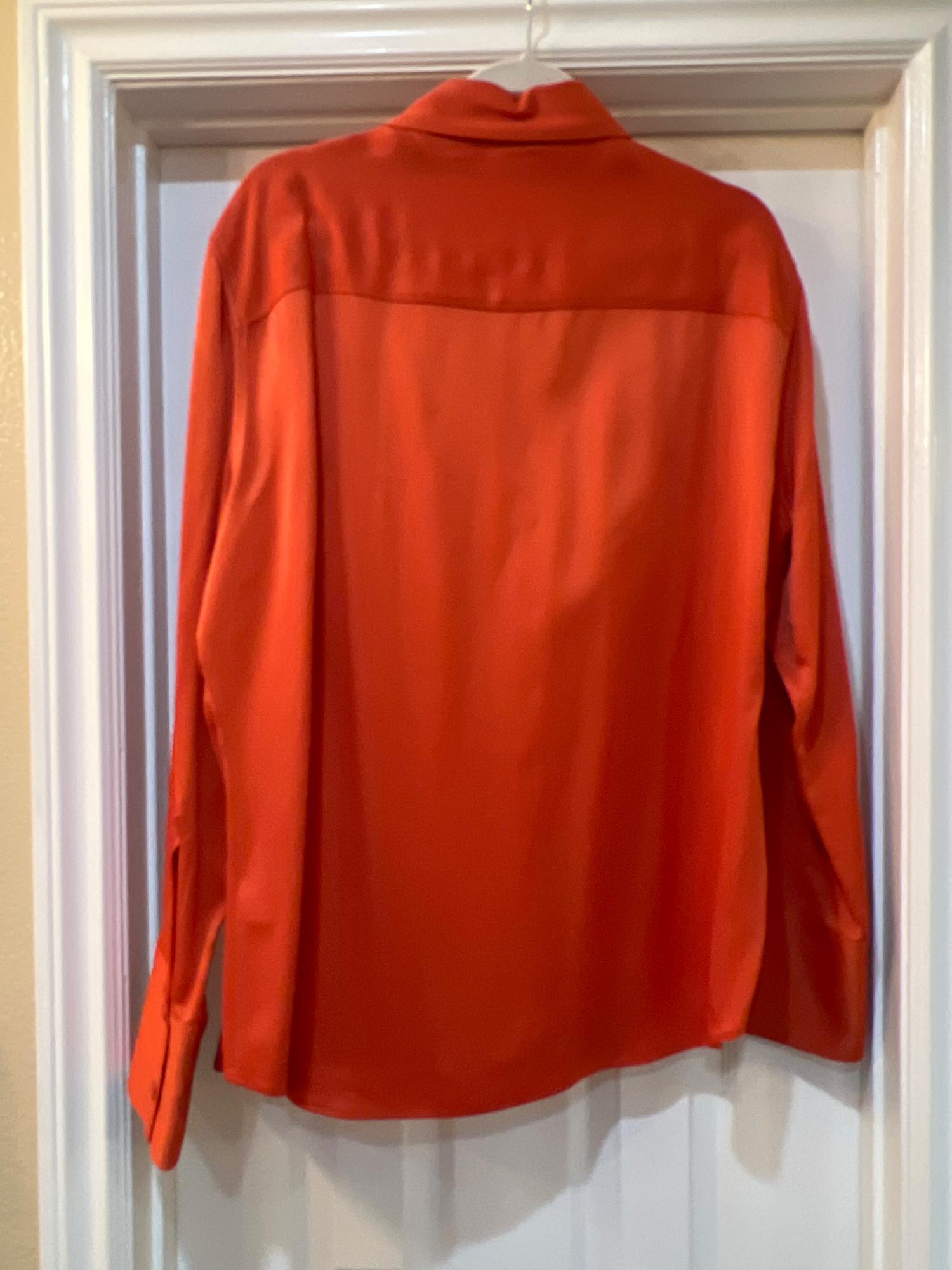 OVERSIZED SATIN EFFECT SHIRT