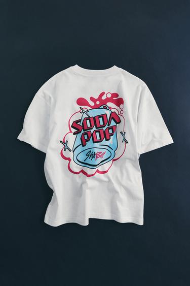 ФУТБОЛКА KPOP DEMON HUNTERS™ NETFLIX © С ПРИНТОМ — БЕЛЫЙ от Zara