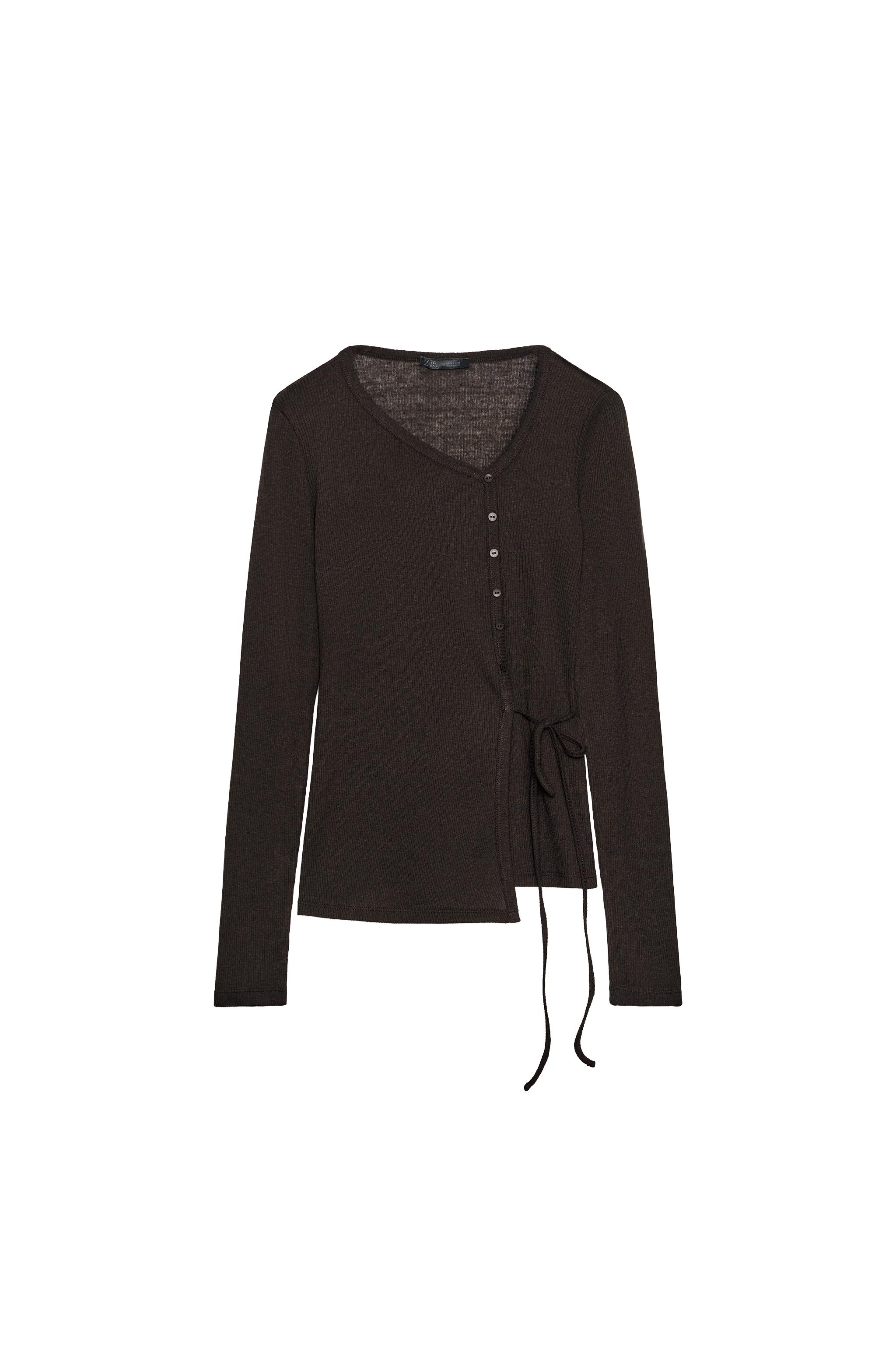 TOP RIB BOTONES LAZO