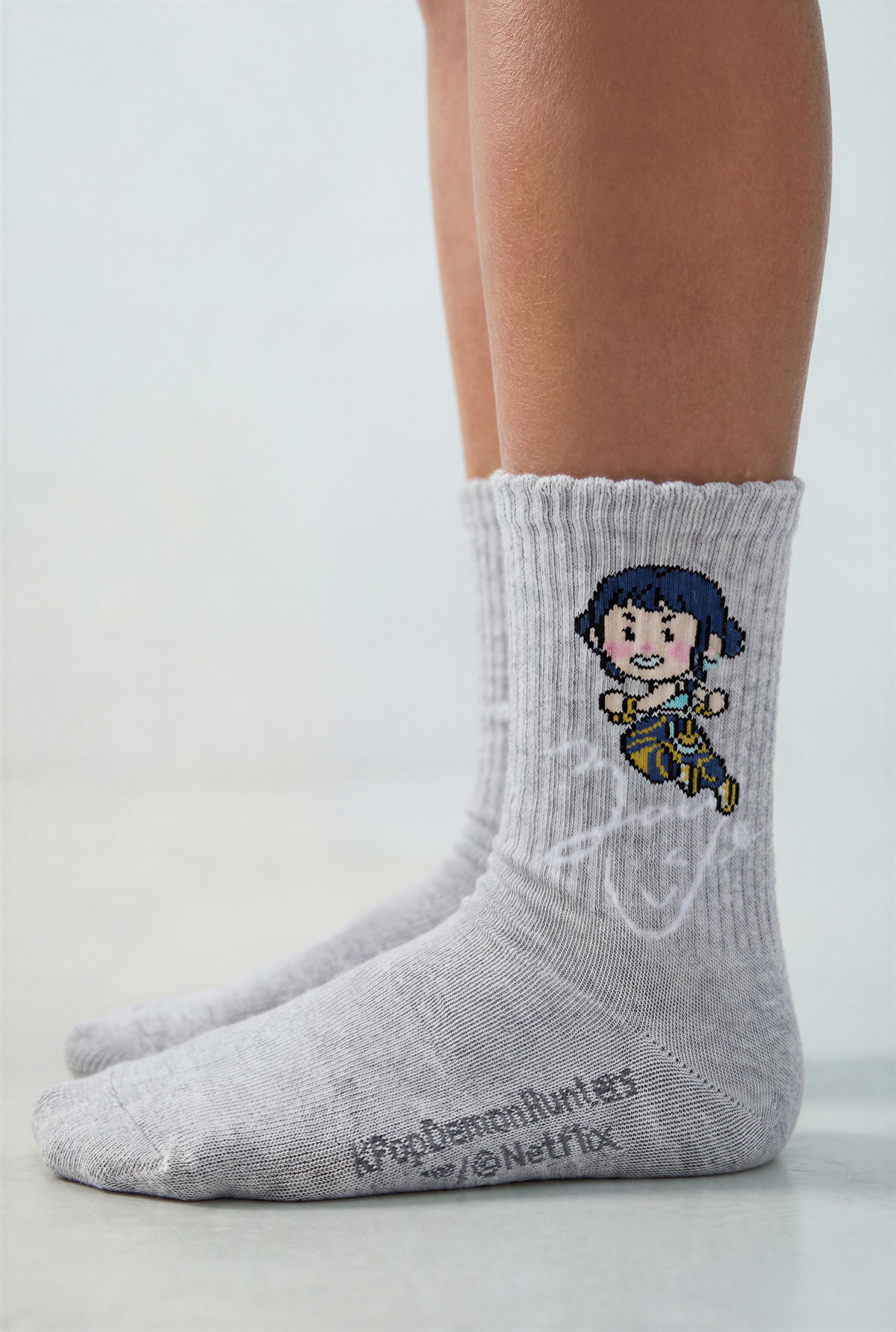 THREE-PACK OF KPOP DEMON HUNTERS™ NETFLIX © MID-CALF SOCKS