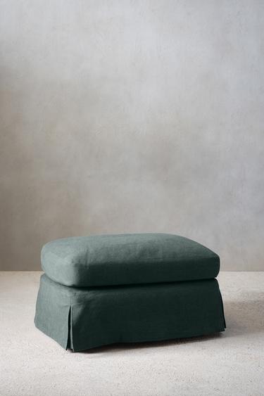 FOOTSTOOL 01 - Dark green by Zara