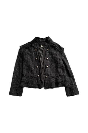 ZARA STUDIO LIMITED EDITION TEXTURED BLAZER