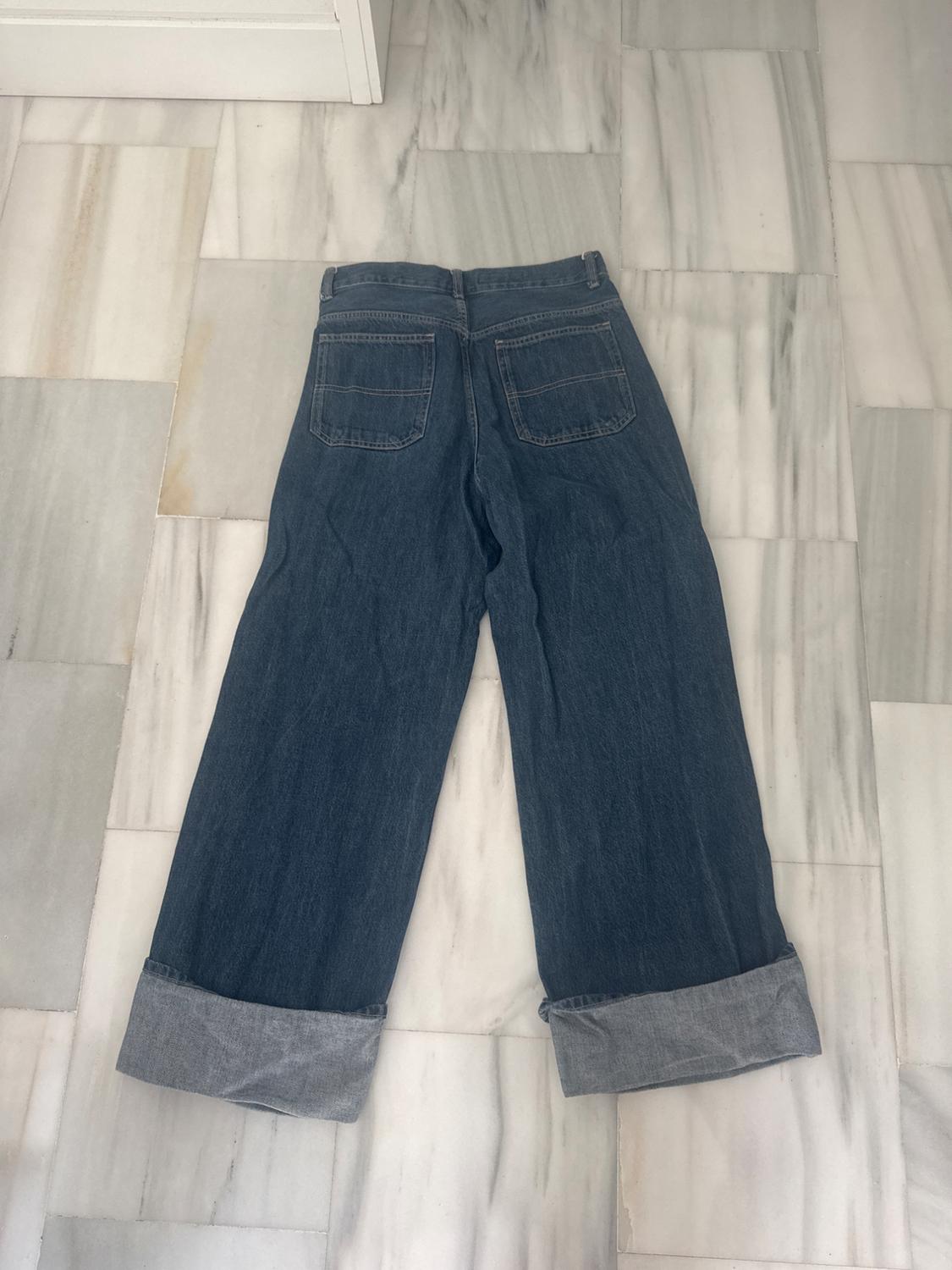 ΨΗΛΟΜΕΣΟ ΤΖΙΝ TRF WIDE LEG - Image 2