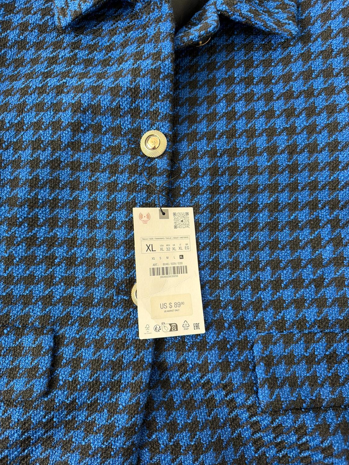 TEXTURED HOUNDSTOOTH JACKET - Image 2