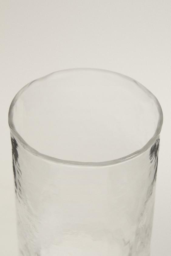 VERRE À SODA VERRE MARTELÉ - Transparent de Zara - Image 1