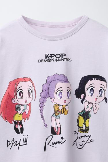 6-14 ANS/ PYJAMA KPOP DEMON HUNTERS™ NETFLIX © - Gris de Zara - Image 5