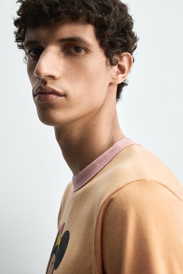 MORTY HARRY LAMBERT FOR ZARA X DISNEY T-SHIRT - Mustard by Zara - Image 5