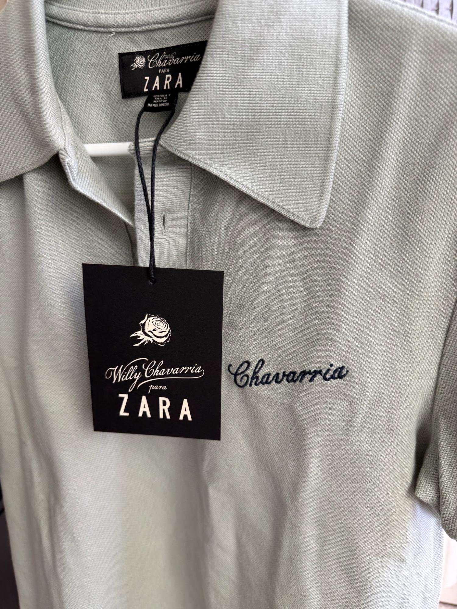 SLIM FIT POLO SHIRT WILLY CHAVARRIA X ZARA SECOND HAND | Zara Preowned
