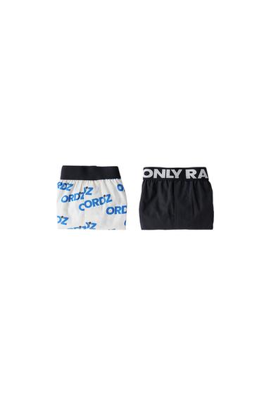 8-14 YEARS/ TWO-PACK OF SKATE POPLIN BOXERS - Multicoloured von Zara - Bild 0