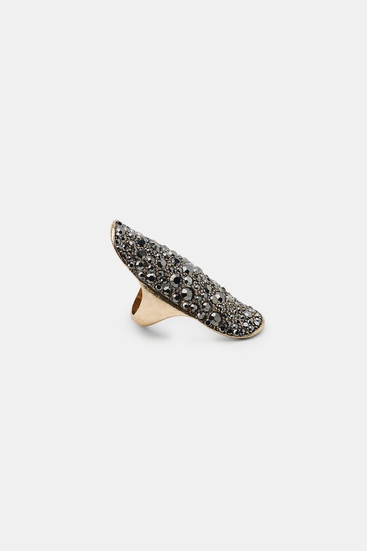 Anillo de strass navette 3