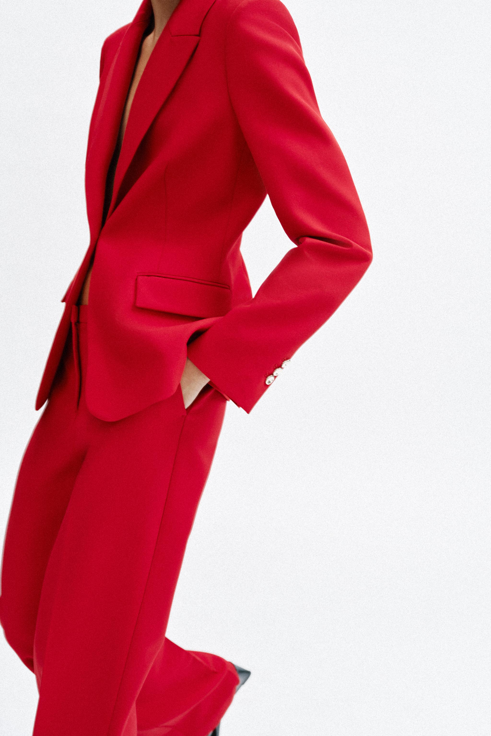 PEDLİ VÜCUDA OTURAN BLAZER - Görsel 6