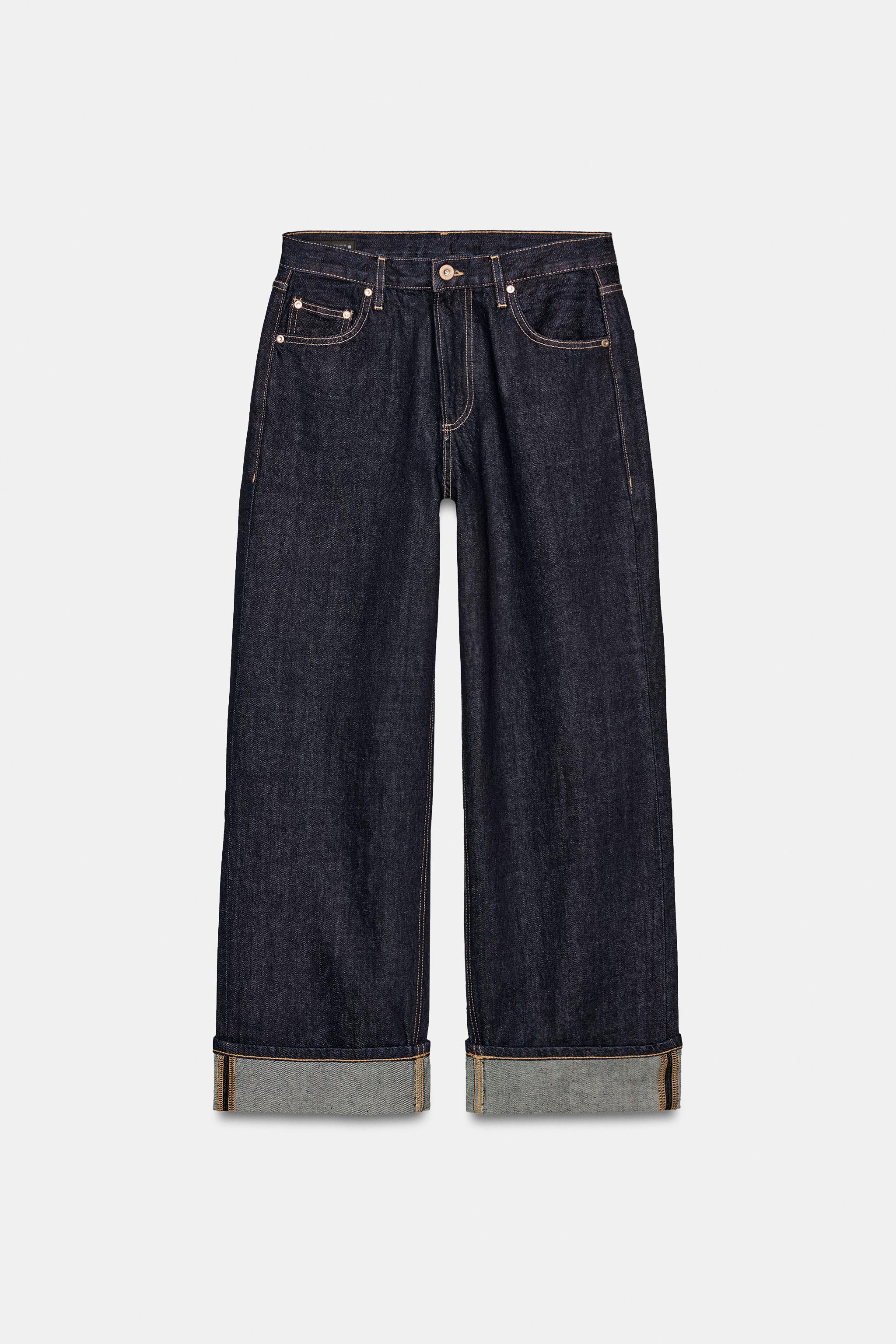 ZW COLLECTION MID-RISE BAGGY JEANS