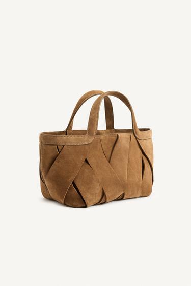 LTHR MN SHPPR - Chocolat de Zara - Image 4