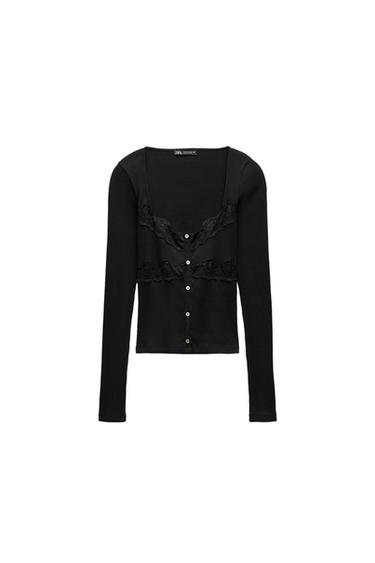COMBINED LACE TOP