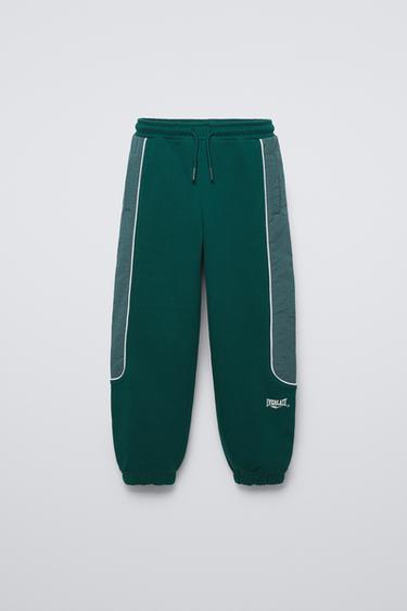 EVERLAST © WORLDWIDE INC. CONTRAST JOGGERS - Green by Zara - Image 0