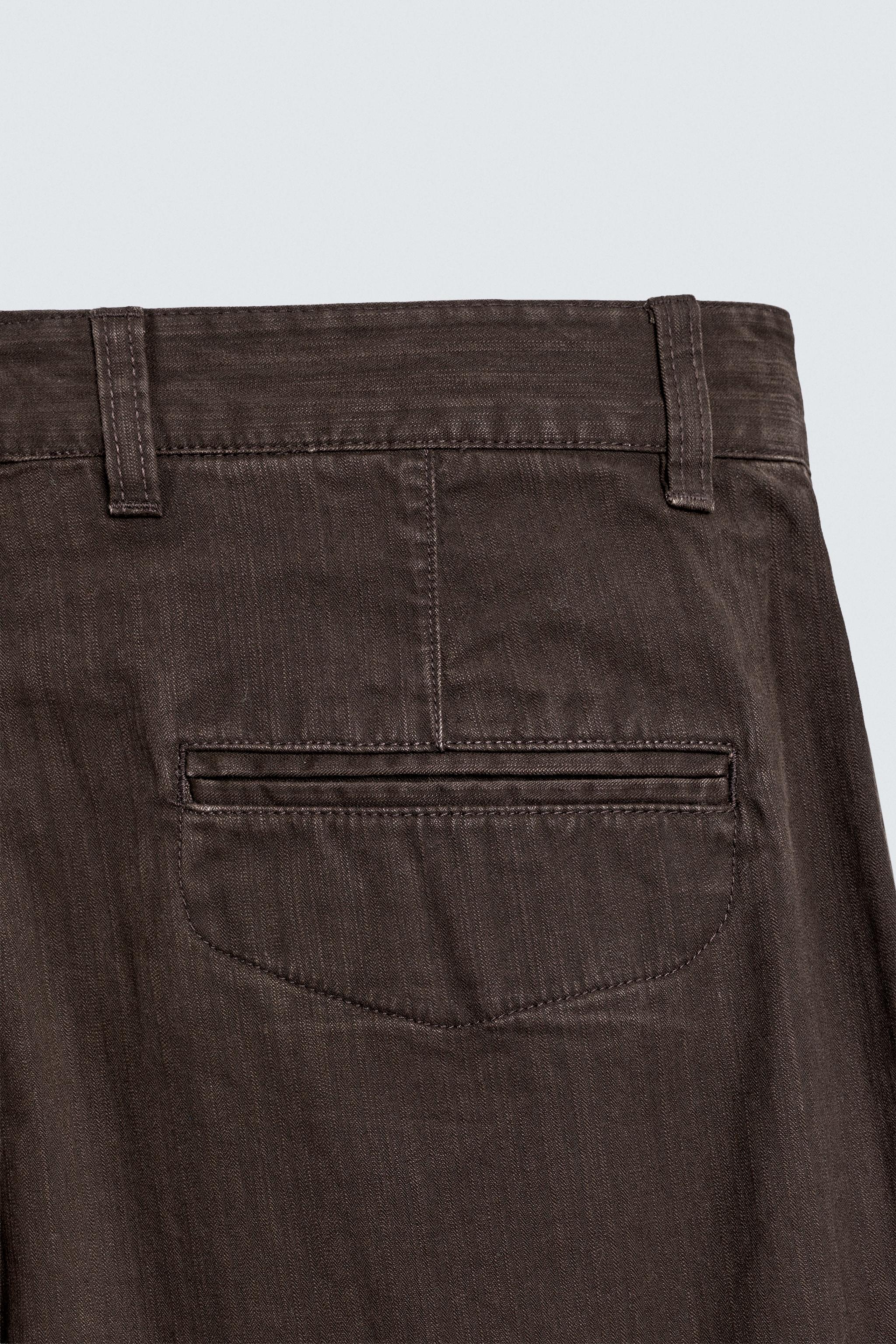 RELAXED FIT OVERALL POCKET PANTS