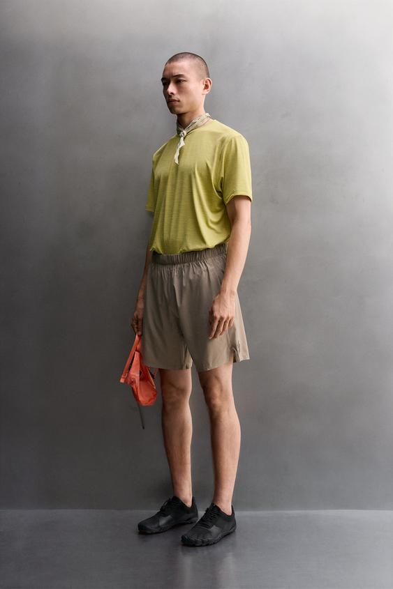 PANTALONES CORTOS BOULDER 9" - Marrón claro de Zara - Imagen 0