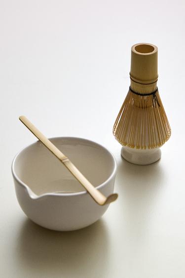 STONEWARE MATCHA TEA SET - Cream by Zara