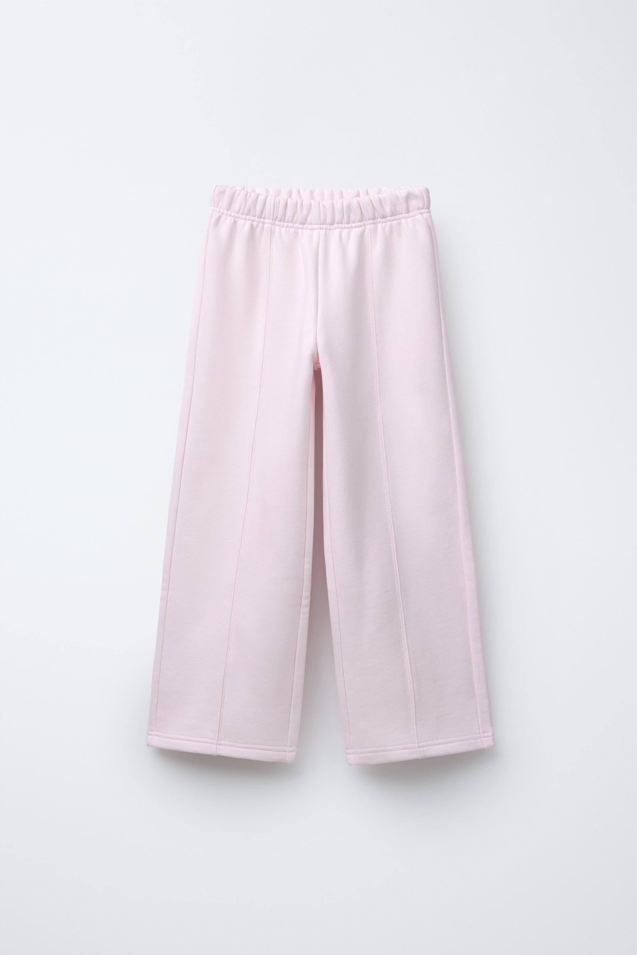 【INCHANT ME】[2way!] Color matching track wide pants HOODIE SWEATSHIRT AND WIDE LEG PANTS MATCHING SET - Pale