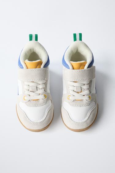 HOHER RETRO-SNEAKER - Blau von Zara