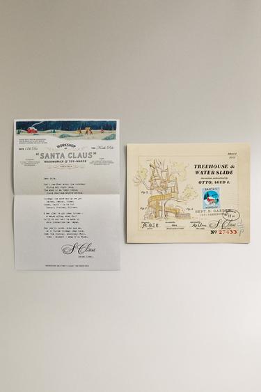 LETTERS FROM THE NORTH POLE CHILDREN'S BOOK - Multicoloured by Zara - Image 3